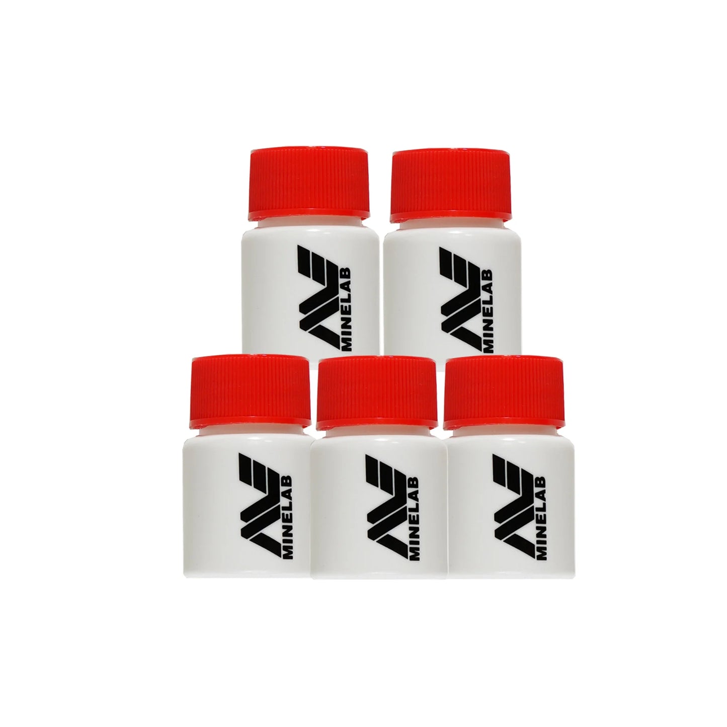 Minelab Specimen Bottle - 5 Pack