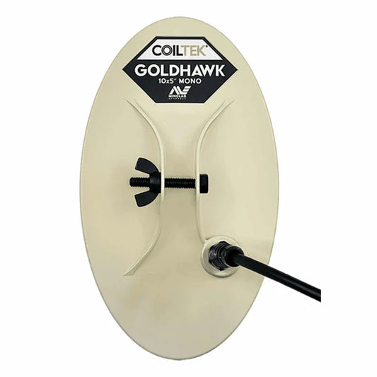 CoilTek Goldhawk 10″ x 5″ MONO Coil for Minelab GPX 6000